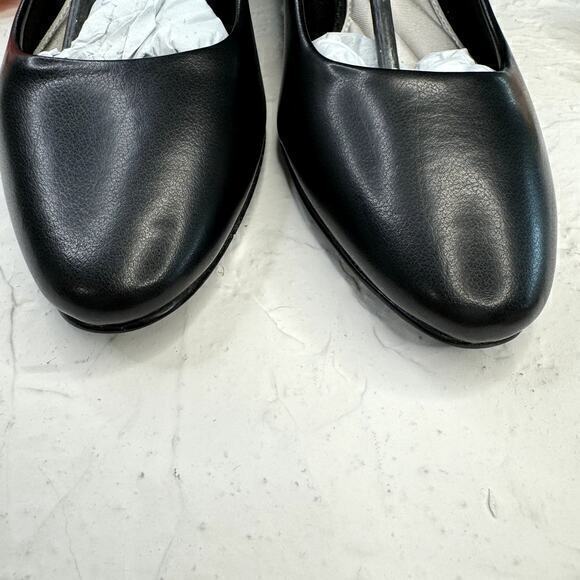 Easy Street Prim Pump Heel Black Size 10 - Picture 3 of 10